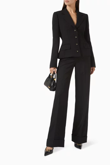 Single-breasted Blazer in Wool