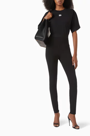 High-waisted Skinny Pants