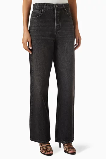 Straight-leg Jeans in Denim