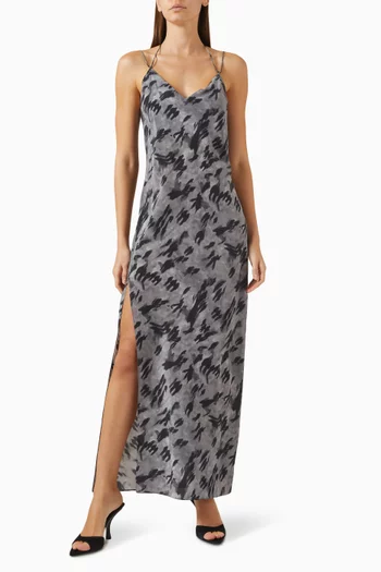 Street Shadow Dress in Silk