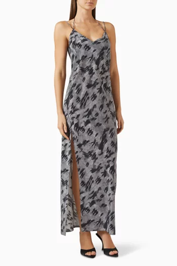 Street Shadow Dress in Silk