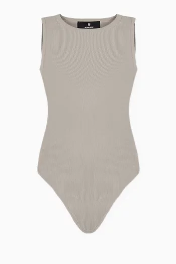 Racer Bodysuit in Cotton