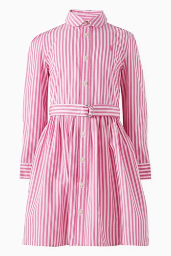 Striped Dress in Cotton