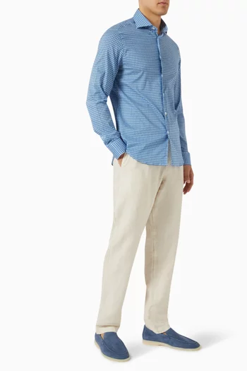 Sean Long-sleeve Shirt in Cotton Voile