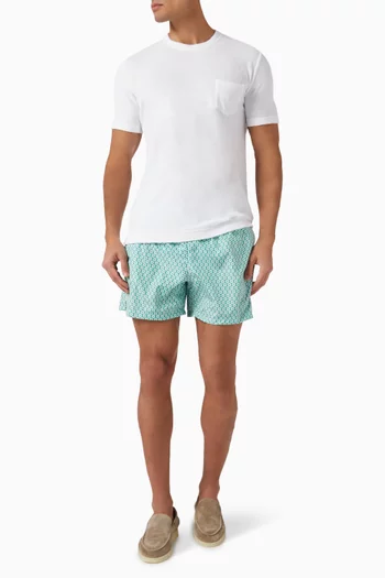 Madeira Printed Swim Shorts