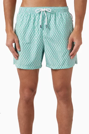 Madeira Printed Swim Shorts