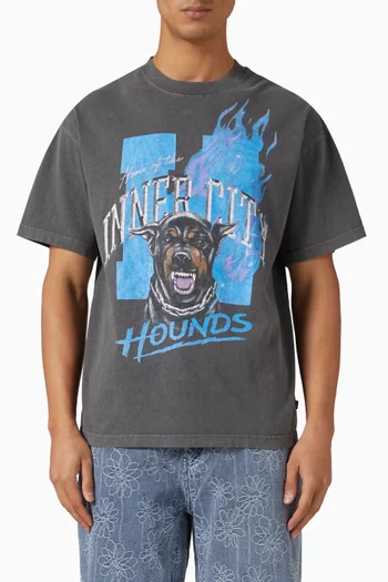 Inner City Hounds T-shirt in Cotton-jersey