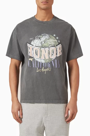 Honor California T-shirt in Cotton-jersey