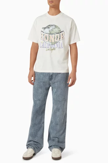 Honor California T-shirt in Cotton-jersey