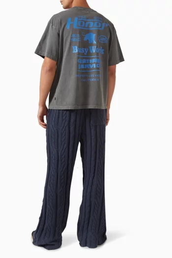 Busy Work T-shirt in Cotton-jersey