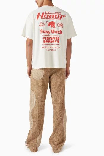 Busy Work T-shirt in Cotton-jersey