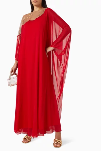 Bead-embellished Kaftan
