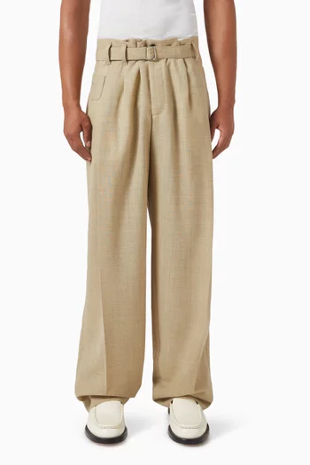 Canevas Pants in Wool-blend