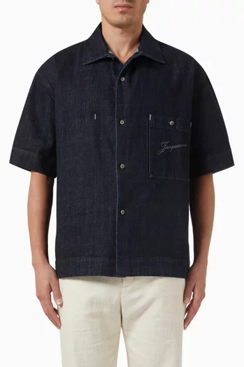 The Aloe de-Nîmes Shirt in Denim