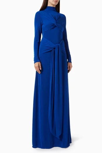 Kosie Maxi Dress in Slinky Jersey