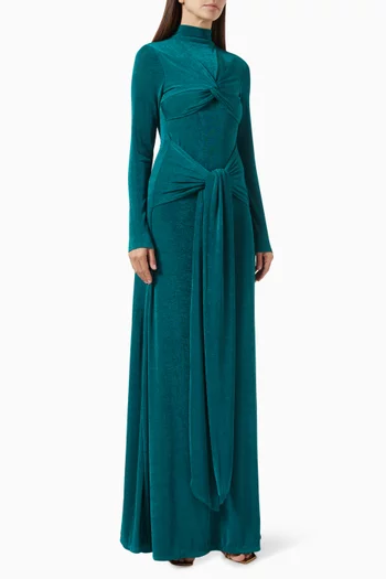Kosie Maxi Dress in Slinky Jersey