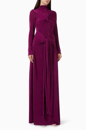 Kosie Maxi Dress in Slinky Jersey