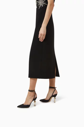 Vittoria 105 Pumps in Satin