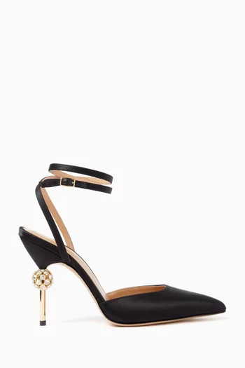 Vittoria 105 Pumps in Satin