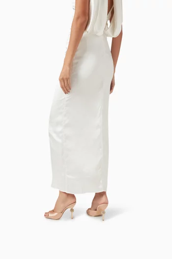 Viola 105 Mules in Satin