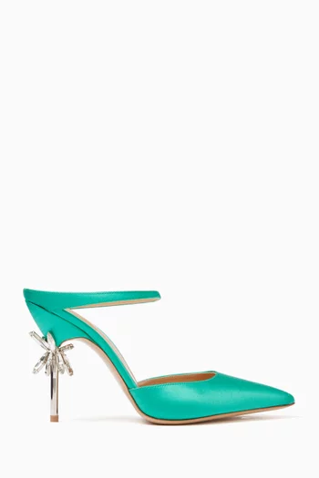 Alex 105 Supernova Mules in Satin
