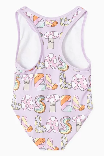 Logo-print One-piece Swimsuit