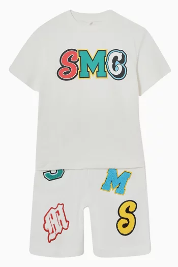Logo-print T-shirt in Organic Cotton
