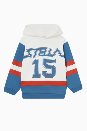 Logo-print Hoodie in Organic Cotton