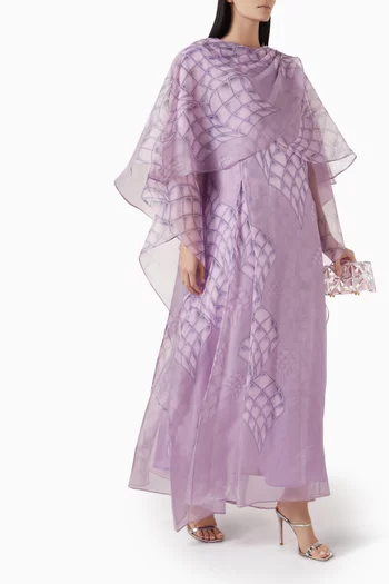 Printed Cape Kaftan