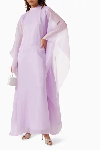 High-neck Kaftan
