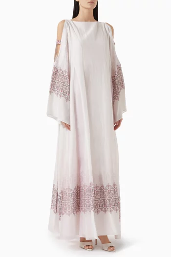 Slit-shoulder Kaftan