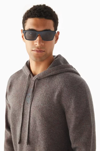 D-frame Sunglasses in Acetate