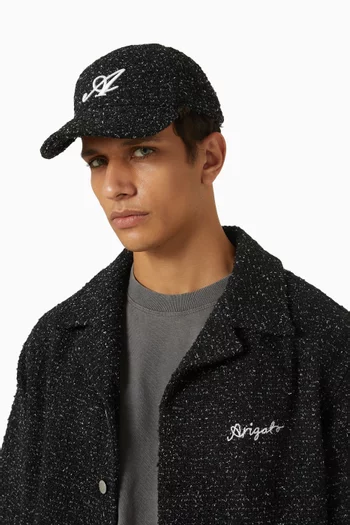 Signature Cap in Boucle