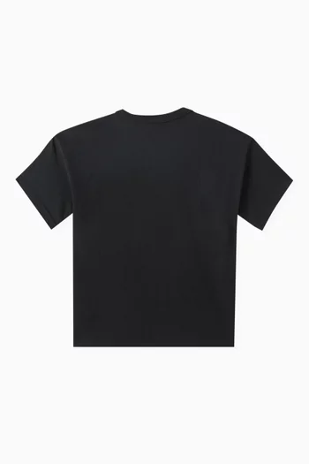 Futura Graphic Logo T-shirt in Cotton Jersey