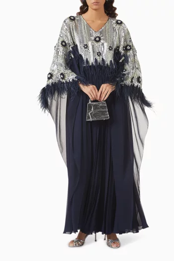 Bead-embellished Kaftan