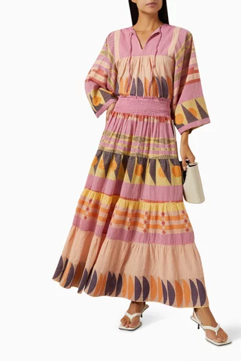 Zakar Printed Blouse in Cotton