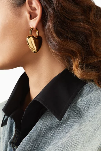 Minnie XL Earrings in Gold-tone Metal