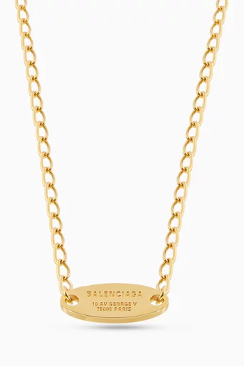 Everyday Necklace in Brass