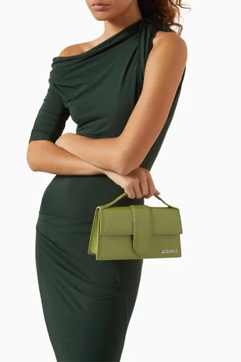 Medium Le Grand Bambino Bag in Shiny Leather