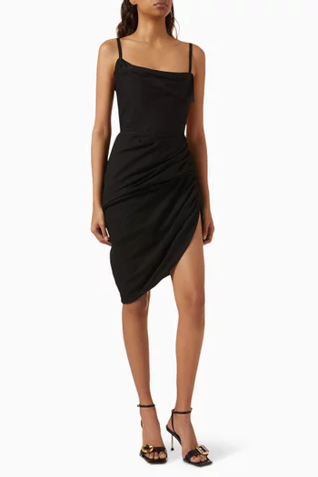 La Robe Saudade Mini Dress in Viscose Blend