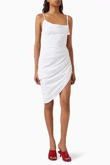 La Robe Saudade Mini Dress in Viscose Blend