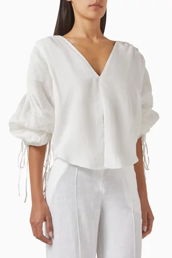 Piropos Blouse in Linen