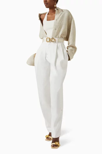 La Chemise Pasadena Shirt in Linen Blend
