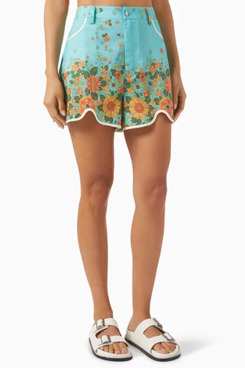 Poseidon Shorts in Cotton & Linen