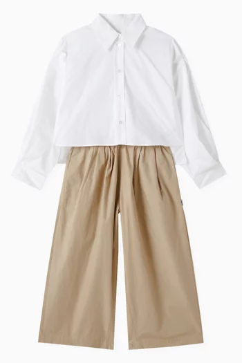 Button Down Shirt in Cotton
