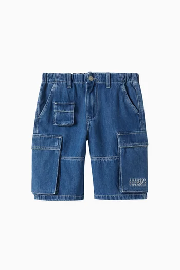 Cargo Shorts in Denim
