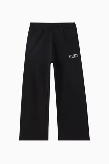 Logo Trousers in Cotton