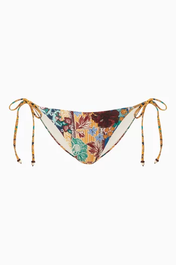 Alegria Embroidered Bikini Briefs