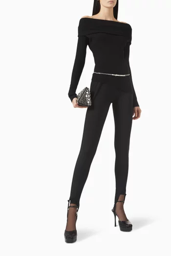 Arlet Knit Off-shoulder Top