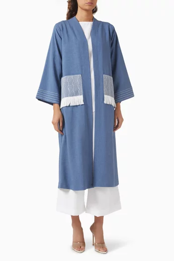 Fringe 4-piece Abaya Set